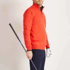PULL GOLF TEMPS FROID POUR HOMME ROUGE -Sportmania pull golf temps froid pour homme rouge 2
