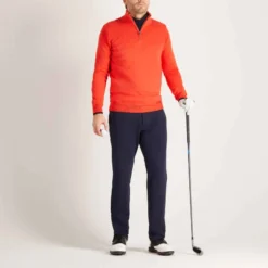 PULL GOLF TEMPS FROID POUR HOMME ROUGE -Sportmania pull golf temps froid pour homme rouge 5