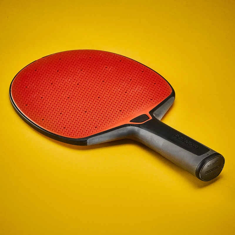 RAQUETTE DE PING PONG RÉSISTANTE PPR 130 O NOIRE ROUGE 3 RAQUETTE DE PING PONG RÉSISTANTE PPR 130 O NOIRE ROUGE – Image 3