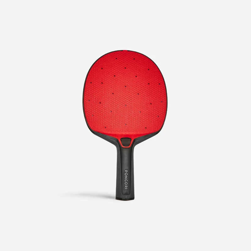 RAQUETTE DE PING PONG RÉSISTANTE PPR 130 O NOIRE ROUGE 1 RAQUETTE DE PING PONG RÉSISTANTE PPR 130 O NOIRE ROUGE
