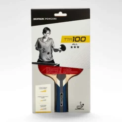 RAQUETTE DE TENNIS DE TABLE ÉCOLE TTR 100 3* ALLROUND -Sportmania raquette de tennis de table en ecole ttr 100 3 allround 7