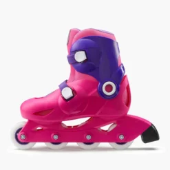 Roller Enfant PLAY3 Rose Violet -Sportmania roller enfant play3 rose violet 2