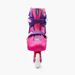 Roller Enfant PLAY3 Rose Violet -Sportmania roller enfant play3 rose violet 3