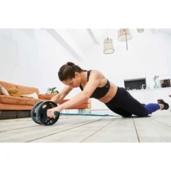 CORENGTH Roue Abdominale évolutive Avec élastique D'accompagnement / Ab Wheel Evolutive -Sportmania roue abdominale evolutive avec elastique d accompagnement slash ab wheel evolutive 2