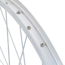 BTWIN Roue Vélo Enfant 24 Pouces Arrière Simple Paroi Roue Libre Argent -Sportmania roue velo enfant 24 pouces arriere simple paroi roue libre argent 2