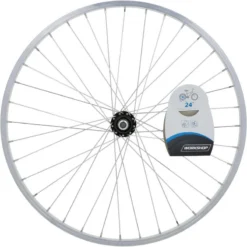 BTWIN Roue Vélo Enfant 24 Pouces Arrière Simple Paroi Roue Libre Argent -Sportmania roue velo enfant 24 pouces arriere simple paroi roue libre argent 3