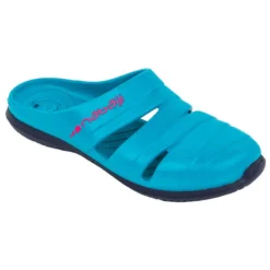 Sabots De Piscine Femme - Clog 100 - Bleu Luxury -Sportmania sabots de piscine femme clog 100 bleu luxury 4