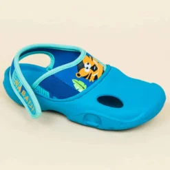 Chaussure Sabot Piscine Bébé CLOG 500Tiger Bleu -Sportmania sabots de piscine garcon clog 100 panda bleu 4