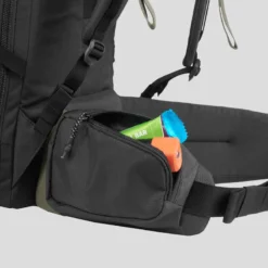 Sac à Dos De Trekking Et Voyage 60 L - TRAVEL 100 -Sportmania sac a dos 60 litres de trek voyage travel 100 kaki 11