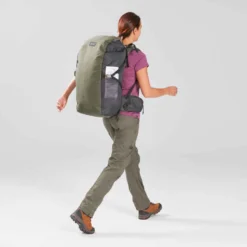 Sac à Dos De Trekking Et Voyage 60 L - TRAVEL 100 -Sportmania sac a dos 60 litres de trek voyage travel 100 kaki 13