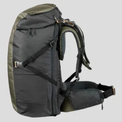 Sac à Dos De Trekking Et Voyage 60 L - TRAVEL 100 -Sportmania sac a dos 60 litres de trek voyage travel 100 kaki 4