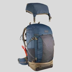 Sac à Dos De Voyage Homme 70L - Travel 500 -Sportmania sac a dos 70 litres de trek voyage travel 500 bleu homme 11