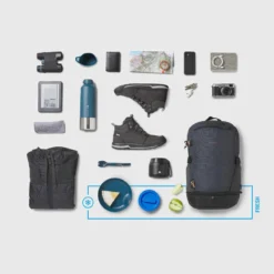 Quechua Sac à Dos De Randonnée 20L - NH Arpenaz 500 -Sportmania sac a dos de randonnee nature nh550 20 litres 5