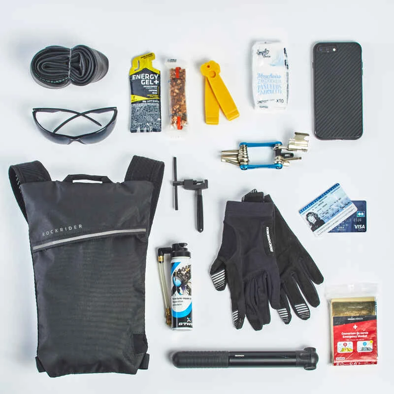 Rockrider SAC À DOS HYDRATATION VTT EXPLORE 2L/1L Eau NOIR 4 Rockrider SAC À DOS HYDRATATION VTT EXPLORE 2L/1L Eau NOIR – Image 4