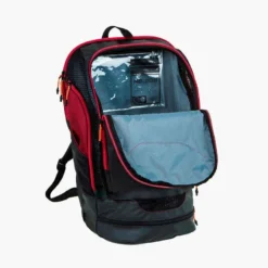Sac A Dos Natation 40L 900 Noir Rouge -Sportmania sac a dos natation 40 l 900 noir gris 5
