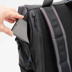 Kipsta Sac à Dos 25L - URBAN Noir Reflets -Sportmania sac a dos sport intensif 25 litres bleu marine 8