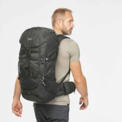 Sac à Dos De Voyage 50L - TRAVEL 100 -Sportmania sac a dos trekking forclaz 50 litres gris 16