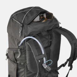 Sac à Dos De Voyage 50L - TRAVEL 100 -Sportmania sac a dos trekking forclaz 50 litres gris 7