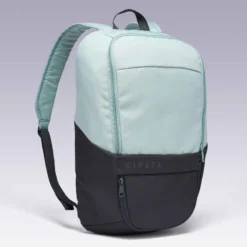 Kipsta Sac à Dos ULPP 17L Gris Et Vert Clair -Sportmania sac a dos ulpp 17l rouge corail 2