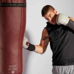 SAC DE FRAPPE 500 ANGLE BORDEAUX -Sportmania sac de frappe 500 angle bordeaux 4