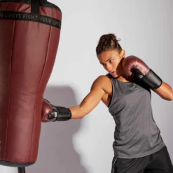 SAC DE FRAPPE 500 ANGLE BORDEAUX -Sportmania sac de frappe 500 angle bordeaux 5