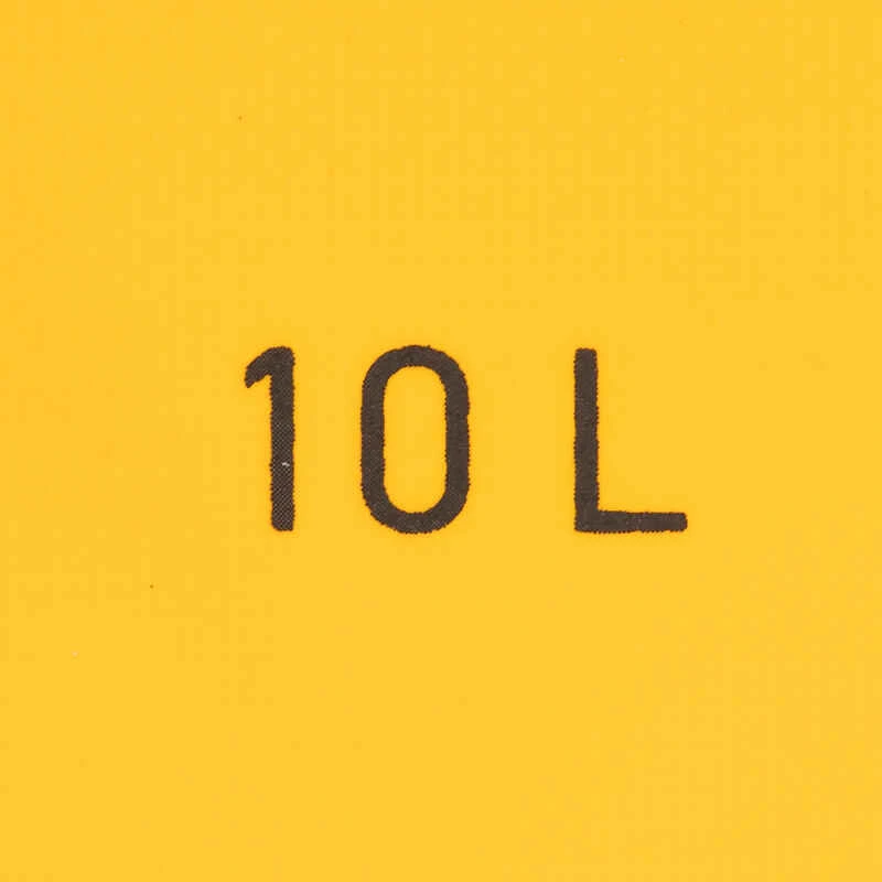 SAC POLOCHON ÉTANCHE 10L JAUNE 6 SAC POLOCHON ÉTANCHE 10L JAUNE – Image 6