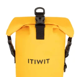 SAC POLOCHON ÉTANCHE 5L JAUNE -Sportmania sac polochon etanche 5l kaki 4