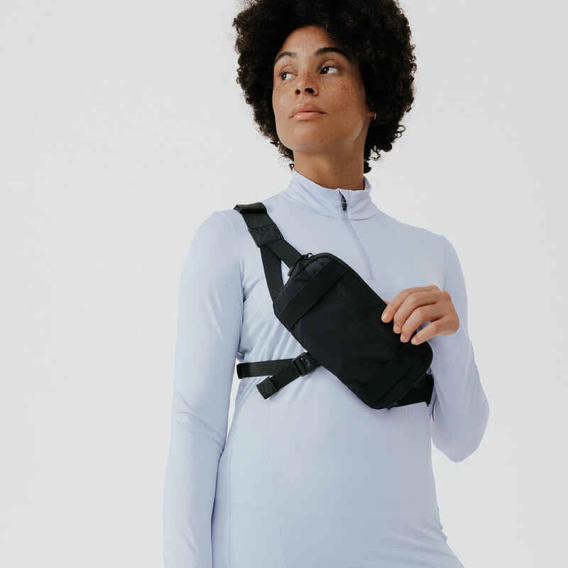 Kalenji Sac Running 2 Positions 0,5 L Noir 2 Kalenji Sac Running 2 Positions 0,5 L Noir – Image 2