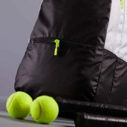 SAC A DOS TENNIS ARTENGO 500 BP NOIR GRIS CLAIR -Sportmania sac tennis artengo 500 bp noir gris clair 10