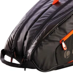 SAC TENNIS ARTENGO 530 L NOIR ORANGE -Sportmania sac tennis artengo 530 l noir orange 14