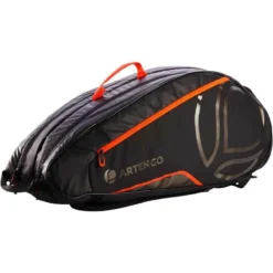 SAC TENNIS ARTENGO 530 L NOIR ORANGE