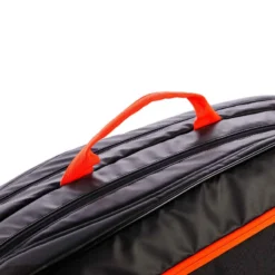 SAC TENNIS ARTENGO 530 L NOIR ORANGE -Sportmania sac tennis artengo 530 l noir orange 5