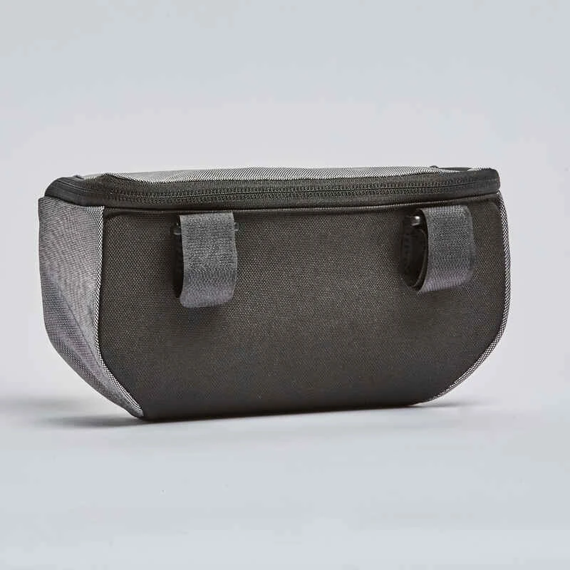 BTWIN SACOCHE AVANT VELO JUNIOR NOIR GRIS 2 BTWIN SACOCHE AVANT VELO JUNIOR NOIR GRIS – Image 2