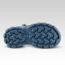 Quechua Sandales De Randonnée MH100 KID Bleues Et Jaunes - Enfant - 24 AU 31 -Sportmania sandales de randonnee mh 100 kid 2