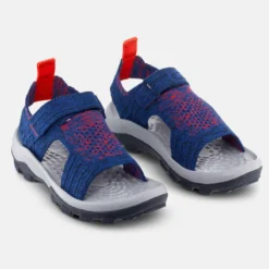 Quechua Sandales De Randonnée MH120 Bleue Foncé - Enfant - 28 AU 39 -Sportmania sandales de randonnee mh120 bleue fonce enfant 28 au 39 3