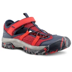 Quechua Sandales De Randonnée MH150 TW Rouges - Enfant - 28 AU 39