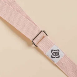 SANGLE DE YOGA ROSE EN COTON ISSU DE L'AGRICULTURE BIOLOGIQUE -Sportmania sangle de yoga grege en coton issu de l agriculture biologique 2