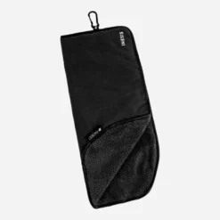 SERVIETTE DE GOLF BI-FACE NOIRE/NOIRE