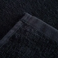 Serviette Petite Fitness Coton Noir -Sportmania serviette petite fitness coton rose 3