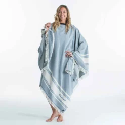 SERVIETTE PONCHO XXL 190x190 Cm Bleu 23 SERVIETTE PONCHO XXL 190x190 Cm Bleu -Sportmania serviette poncho xxl 190x190 cm 4