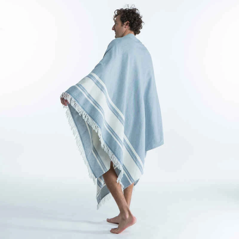 SERVIETTE PONCHO XXL 190x190 Cm Bleu 9 SERVIETTE PONCHO XXL 190x190 Cm Bleu – Image 9
