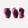Set De 3x2 Protections Enfant Roller Skateboard Trottinette 100 Rose