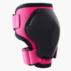 Set De 3x2 Protections Enfant Roller Skateboard Trottinette 100 Rose -Sportmania set 3x2 protections enfant roller skateboard trottinette 100 noir 2