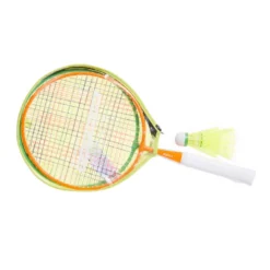 Lot De Raquettes De Badminton Enfant BR Discover -Sportmania set de 2 raquettes de badminton enfant br discover rougeslashbleu 2
