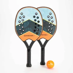 Set Raquettes Beach Tennis BTR 160 OV -Sportmania set raquettes beach tennis btr 160 ov 8