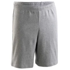 Short Enfant Coton - Basique Gris