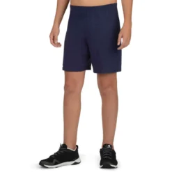 Short 100 Gym Garçon Bleu Marine -Sportmania short 100 gym garcon bleu marine 2