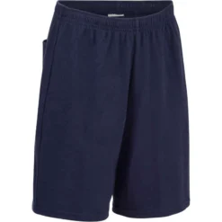 Short 100 Gym Garçon Bleu Marine