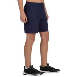 Short 100 Gym Garçon Bleu Marine -Sportmania short 100 gym garcon bleu marine 3