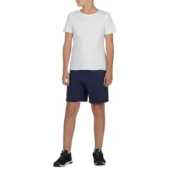Short 100 Gym Garçon Bleu Marine -Sportmania short 100 gym garcon bleu marine 9